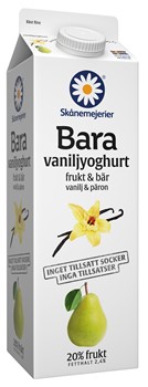 Bara Vaniljyoghurt Päron